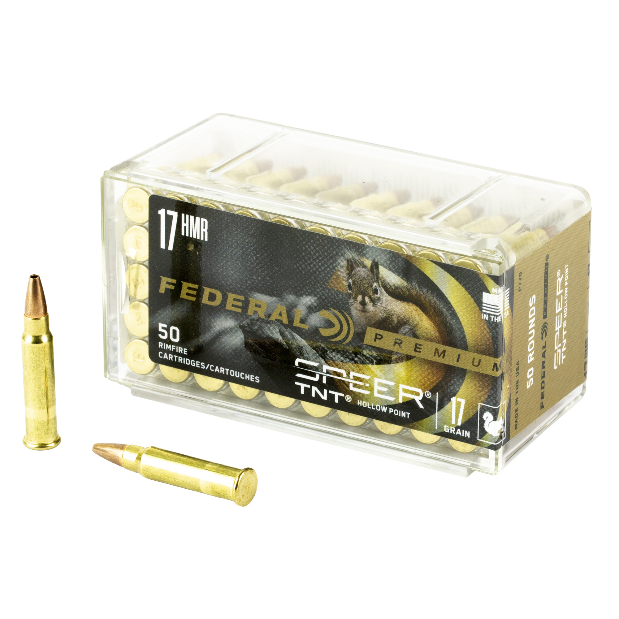 Federal V Shok 17 Hmr Speer Tnt Hollow Point 17 Grain 50 Rounds