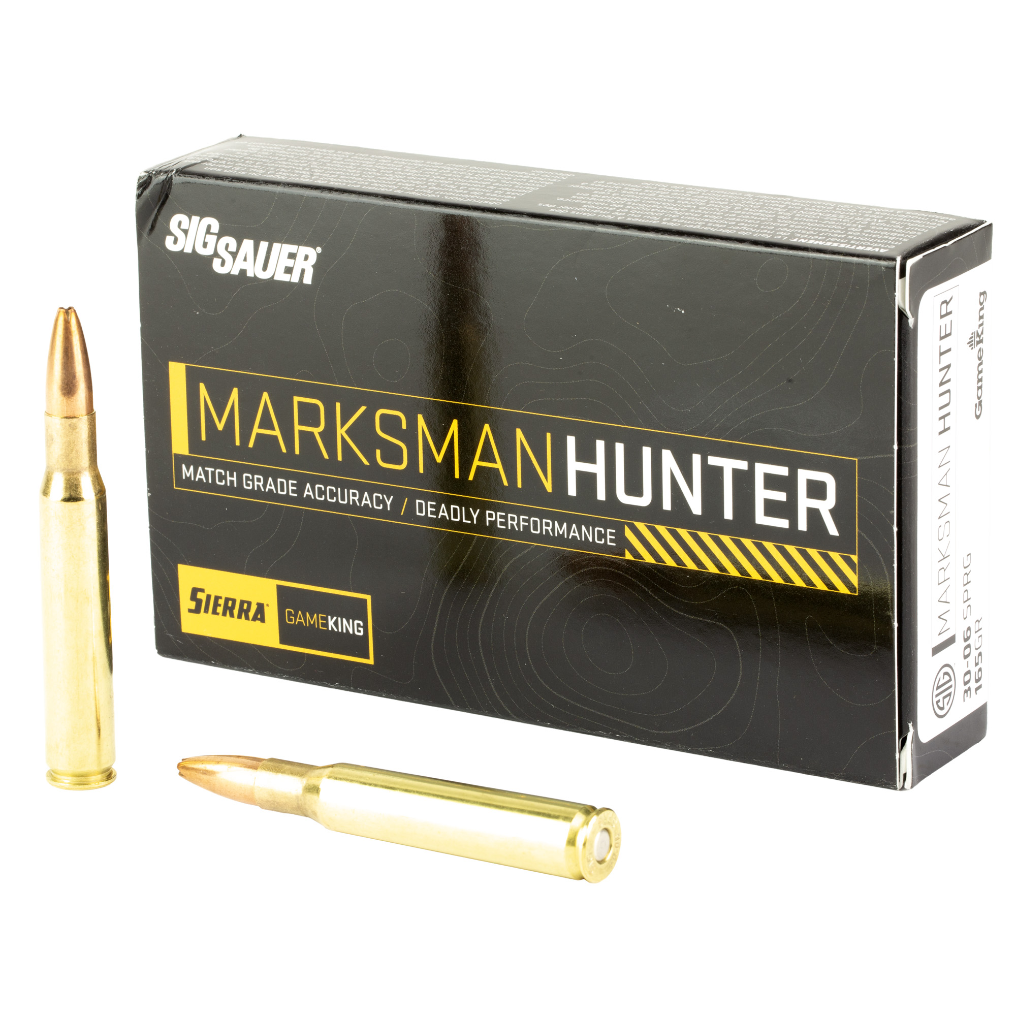 Sig Sauer Marksman Hunter 30-06 Springfield Boat Tail Hollow Point 165 Grain 20 Rounds