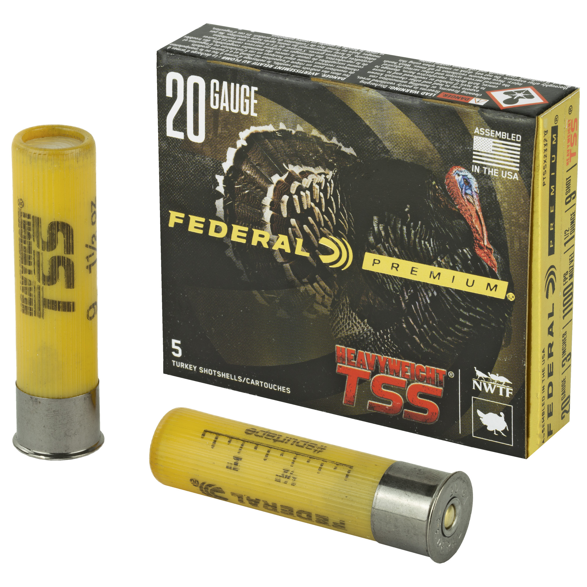 Federal Heavyweight Tss Load 20 Gauge Tungsten Super Shot 1 1/2 oz 5 Rounds