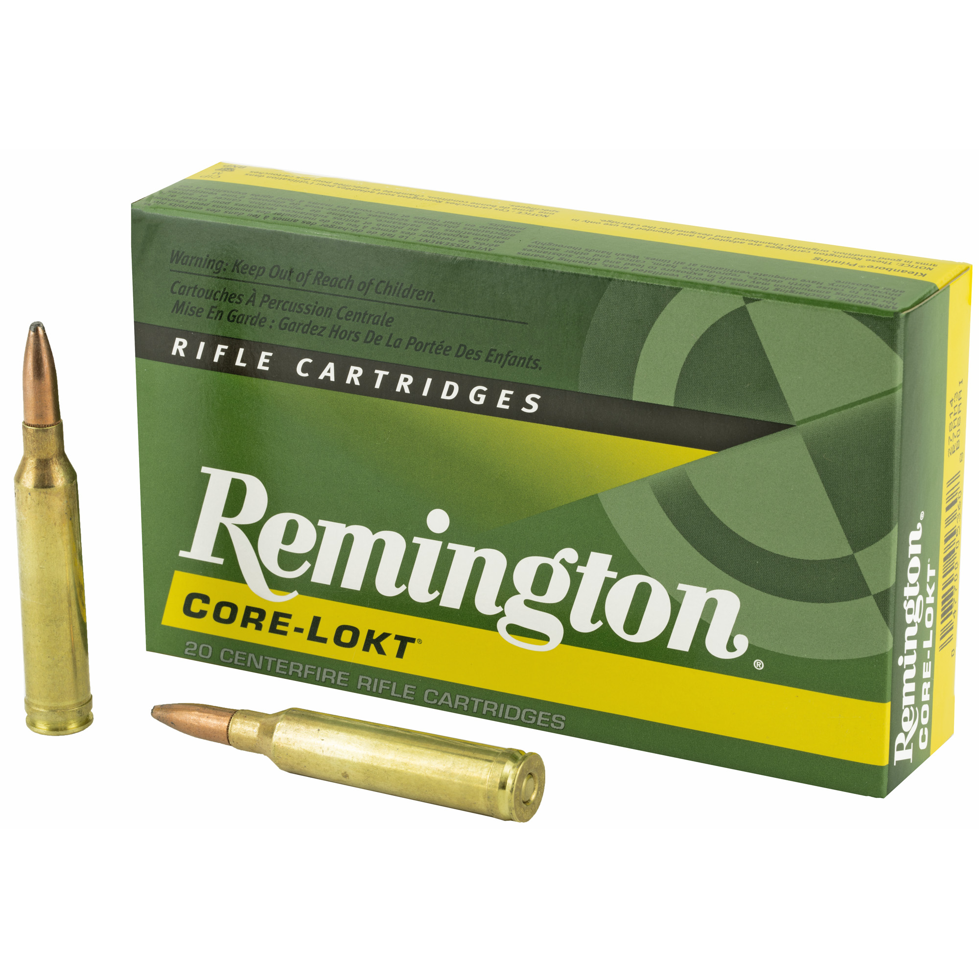 Remington Core Lokt 7mm Remington Magnum Pointed Soft Point 175 Grain 20 Rounds