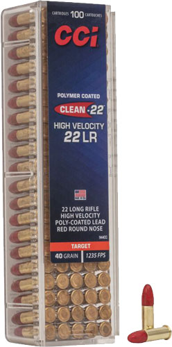 CCI 22LR HV 40GR LRN RED 100/5000