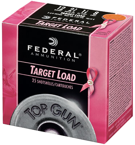 Federal Top Gun Pink Edition 12 Gauge 1 1/8 Ounce 8 Shot 25 Rounds