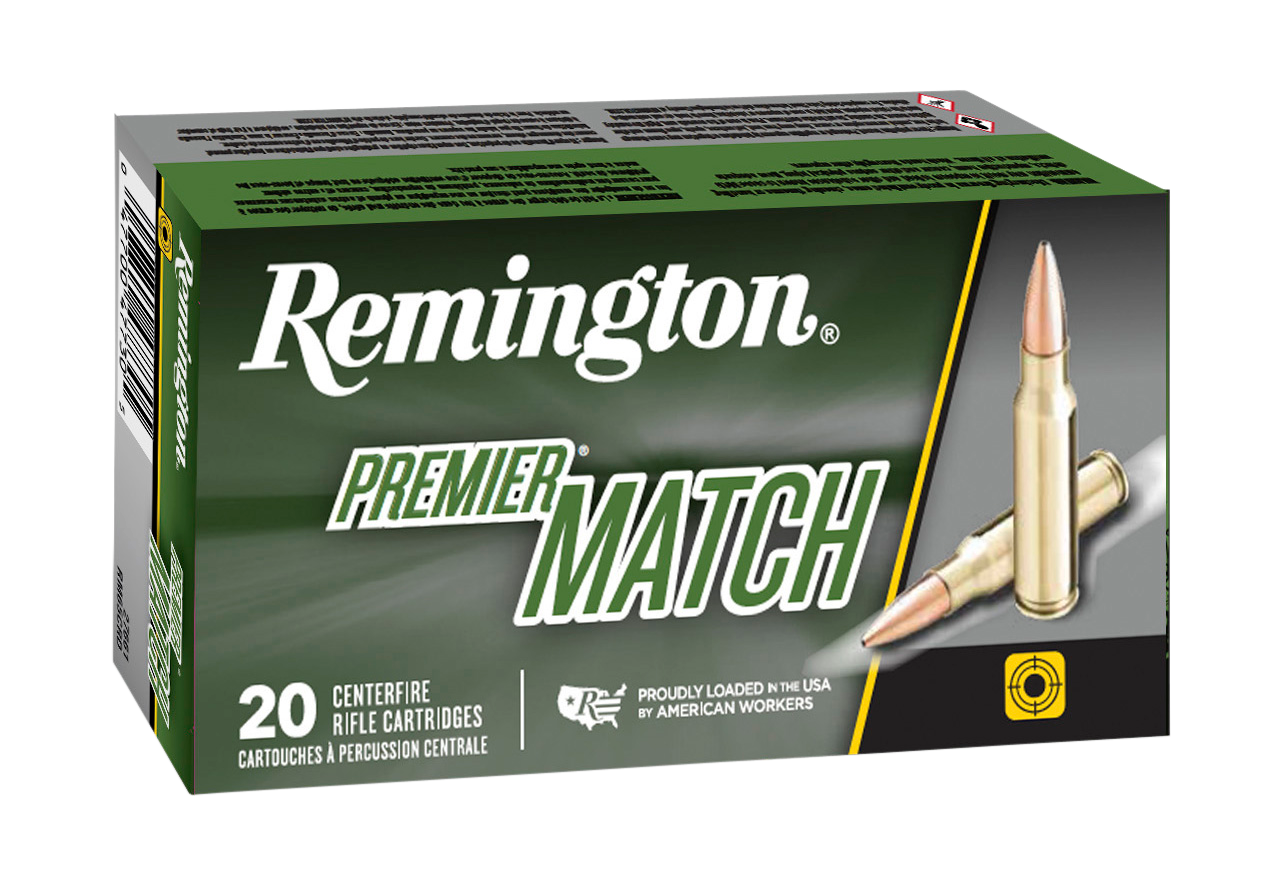 Remington Premier Match 6mm Creedmoor Sierra MatchKing BTHP 107 Grain 20 Rounds