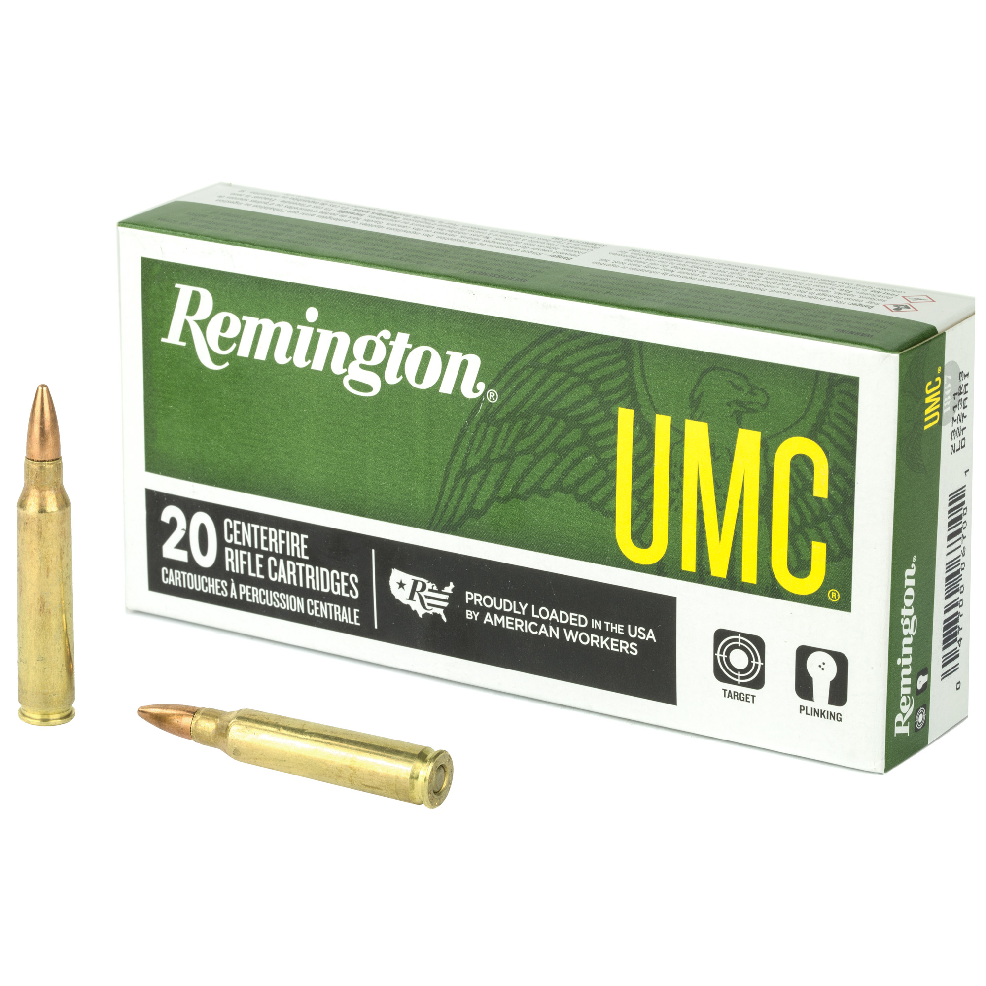 Remington UMC 223 Remington Full Metal Jacket 55 Grain 20 Rounds
