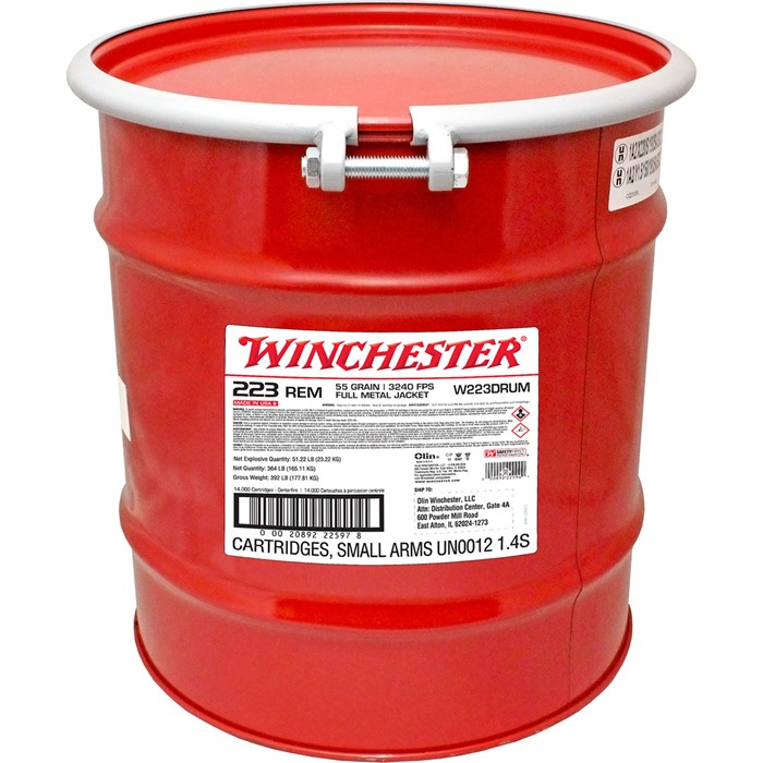 Winchester LC .223 Remington Full Metal Jacket 55 Grain 14000 Rounds