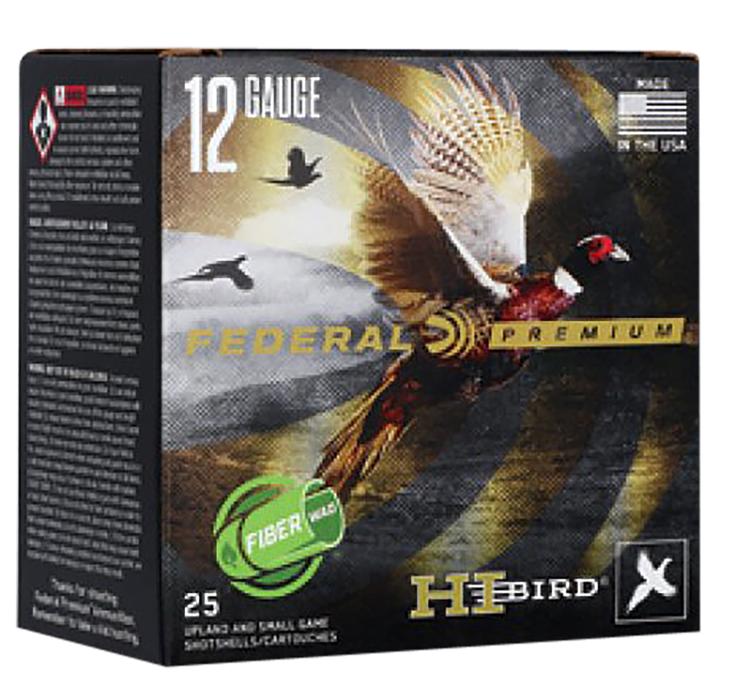 Federal Hi-Bird Game Load 12 Gauge 5 Shot 1 1/4 Ounce 10 Rounds
