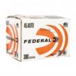 Federal Champion Handgun Ammunition .45 Auto Full Metal Jacket 230 Grain 300 Rounds