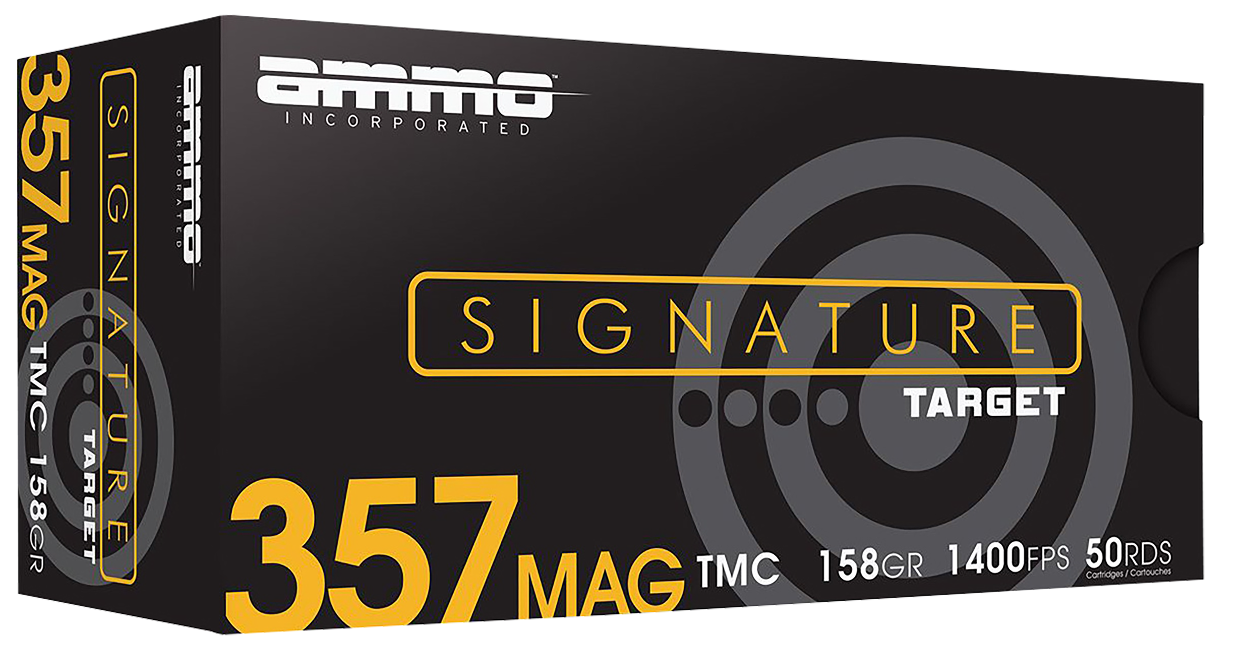 Ammo Inc Signature .357 Magnum Handgun Ammo - 158 Grain | TMC | 50rd Box