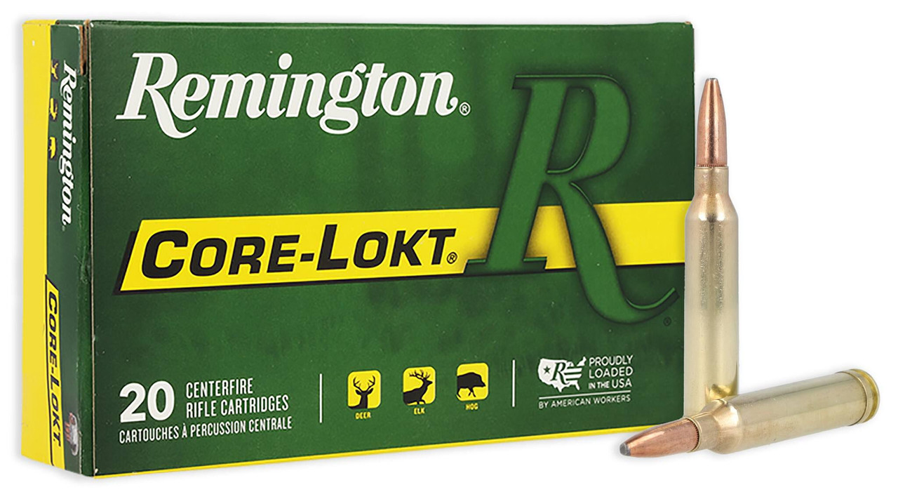 Remington Core-Lokt 7mm Remington Magnum Pointed Soft Point 140 Grain 20 Rounds