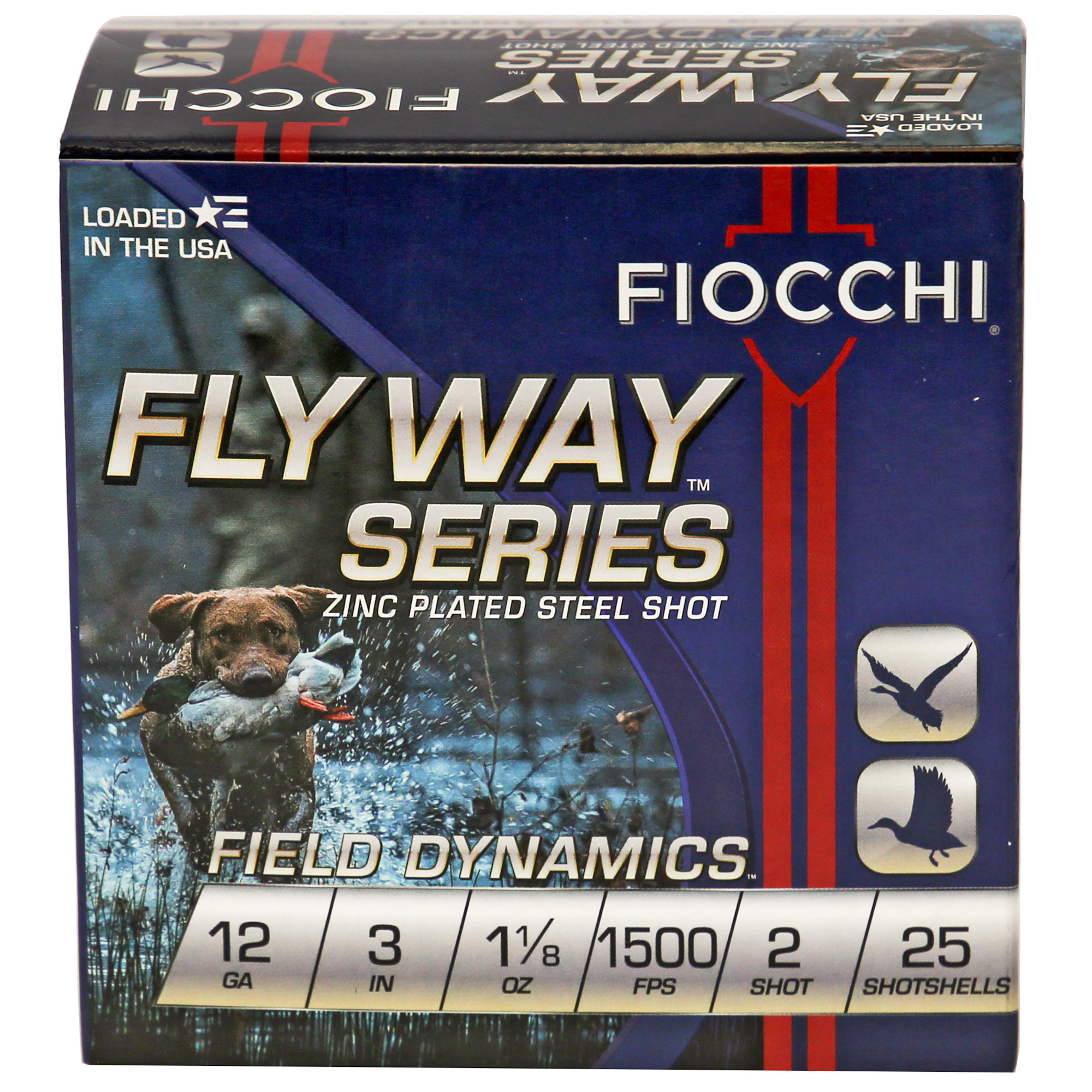 Fiocchi Flyway Shotgun Loads 12 Gauge Shot 1 1/8 oz 25 Rounds