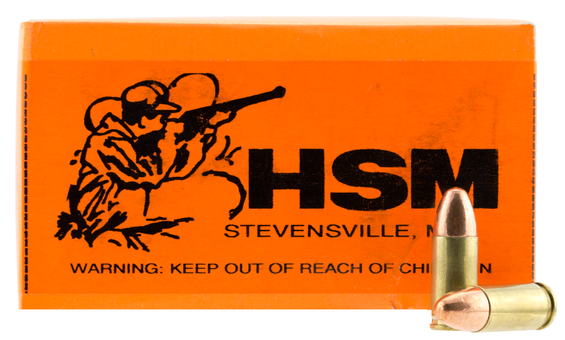 Hsm Training 9mm Luger Full Metal Jacket 115 Grain 50 Rounds