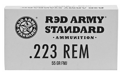 Red Army Standard White 223 Remington 55 Grain 20 Rounds