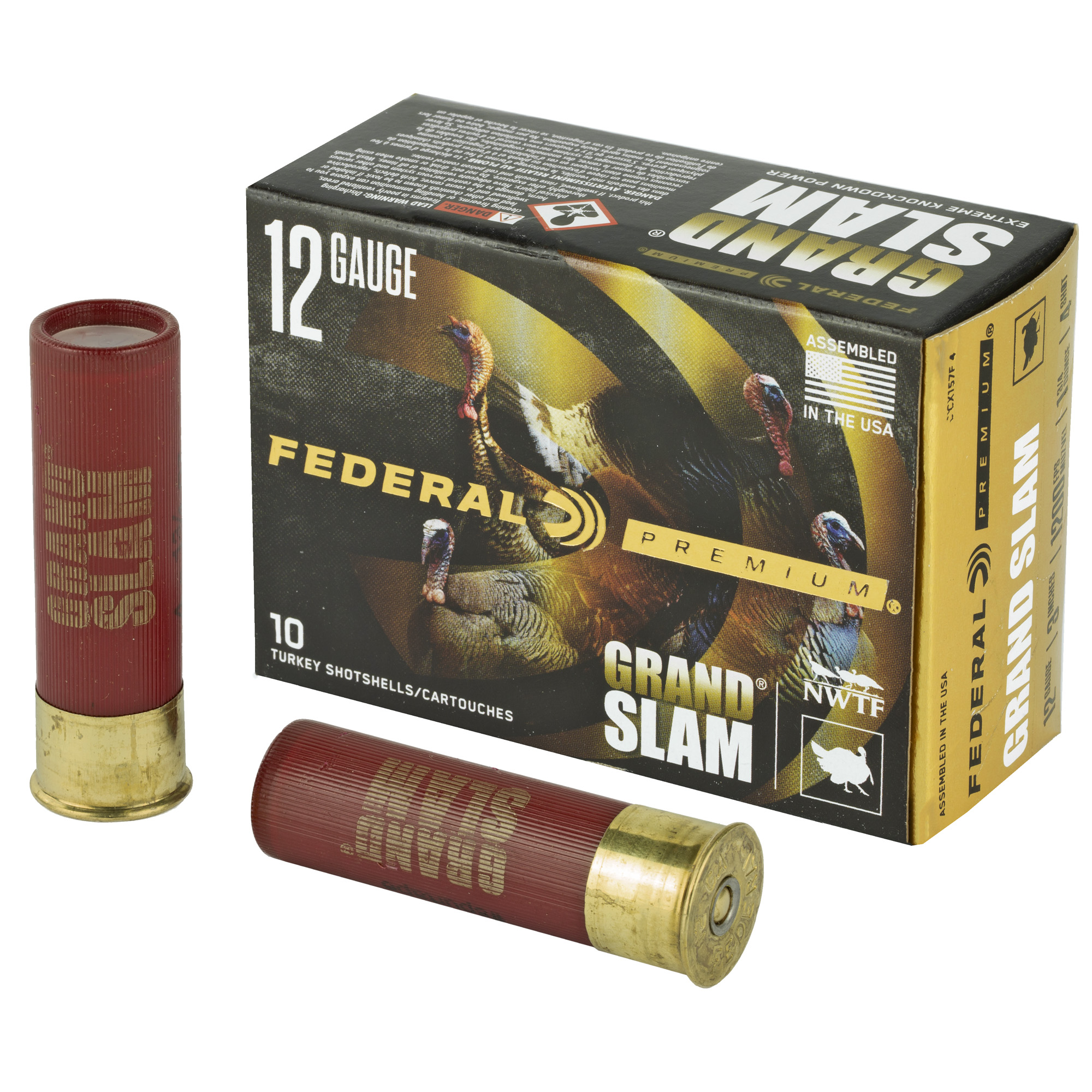 Federal Premium Grandslam 12 Gauge 4 Shot 1 3/4 Grain 10 Rounds