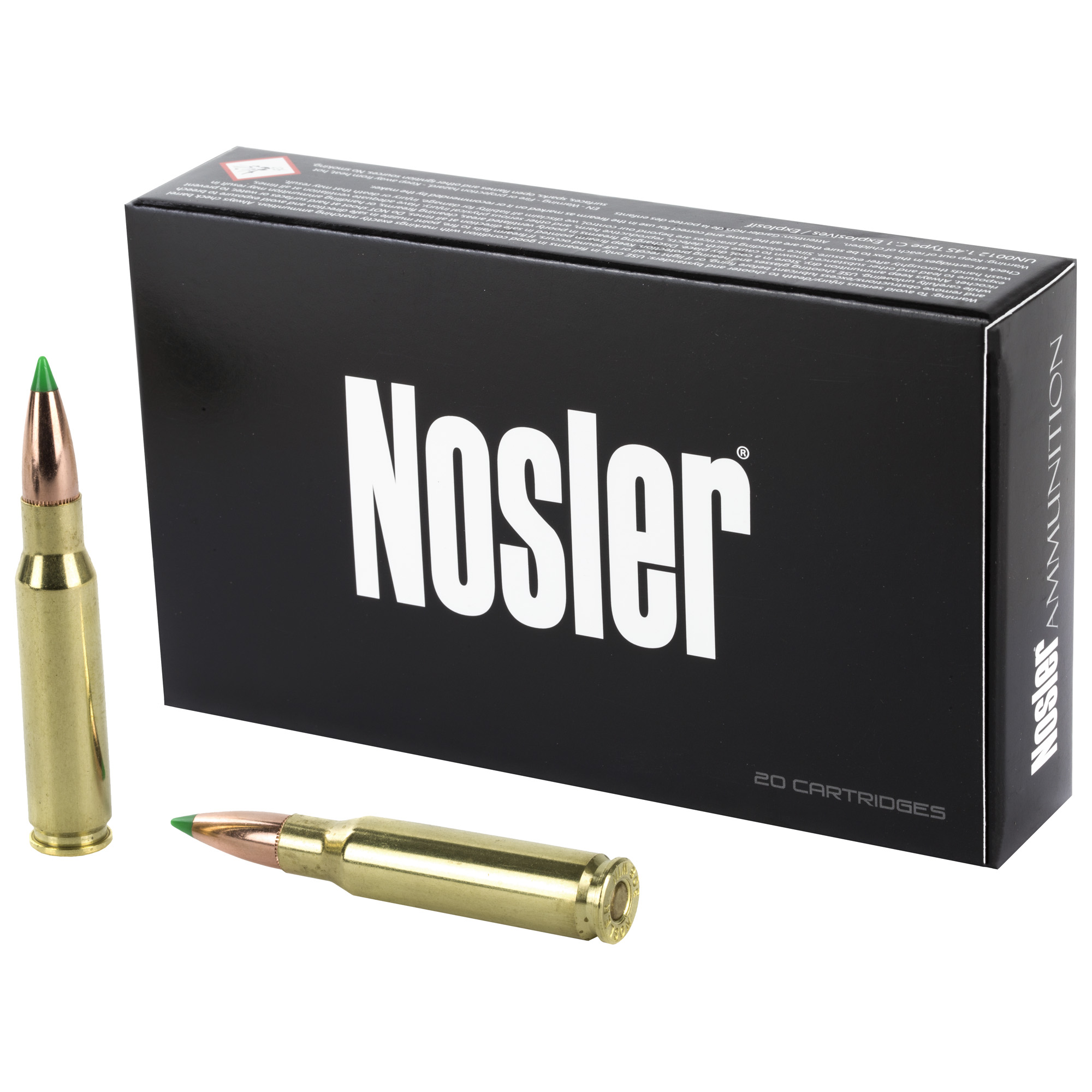 Nosler Ballistic Tip 308 Winchester Soft Point 165 Grain 20 Rounds