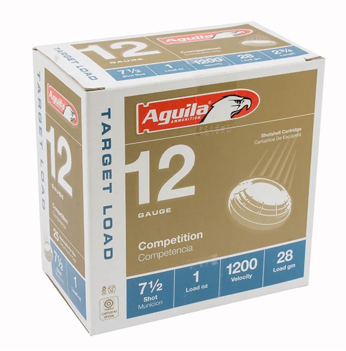 Aguila 1CHB1304 12 Gauge 7.5 Shot 1 Ounce 25 Rounds