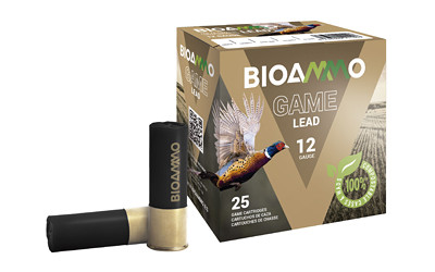 Winchester BioAmmo HB 12 Gauge Lead Shot 1-1/8 Ounce 6 Shot 25 Rounds