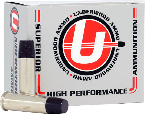 Underwood Ammo Lead Wide Long Nose Gas Check Handgun Ammuniton 41 Rem Mag 265gr SP 1350 fps20/ct