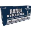 Fiocchi Shooting Dynamics .40 S&W 170 Grain Fmj-tc 50 Rounds