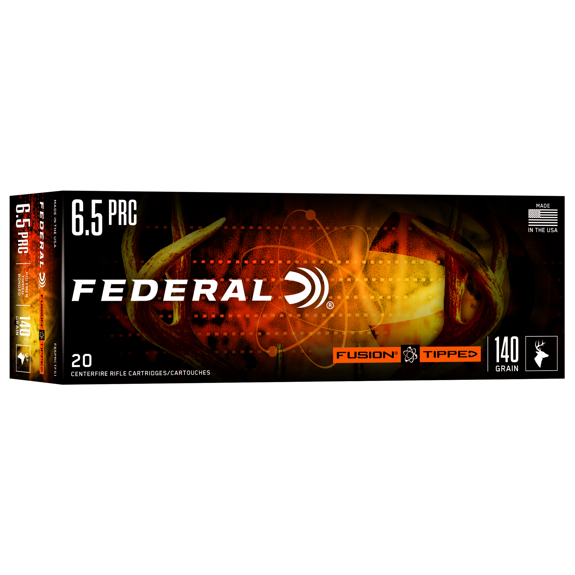 Federal Fusion 6.5 Prc Tipped Fusion 140 Grain 20 Rounds