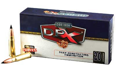 Cor-Bon DPX Hunter Rifle Ammunition .300 AAC 110 gr TDPX 2400 fps - 20/box
