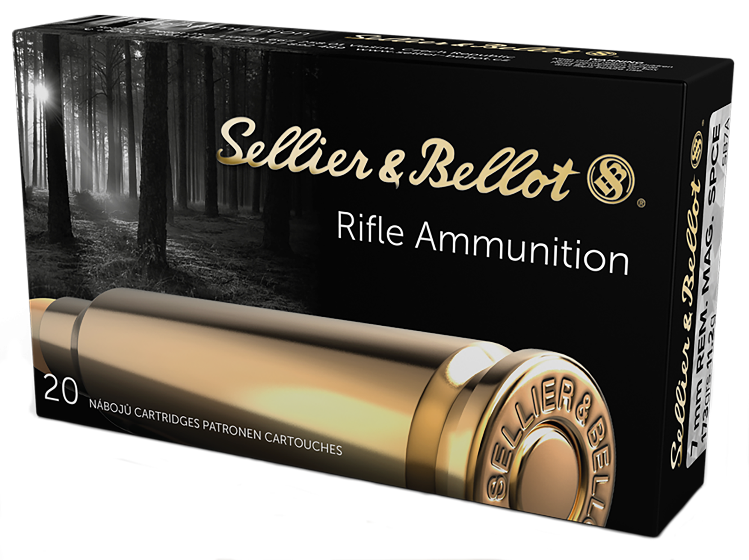 Sellier & Bellot SB7A 7mm Remington Magnum Soft Point 173 Grain 20 Rounds