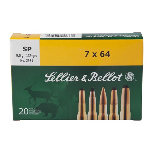 Sellier & Bellot SB223B 223 Remington Soft Point 55 Grain 20 Rounds