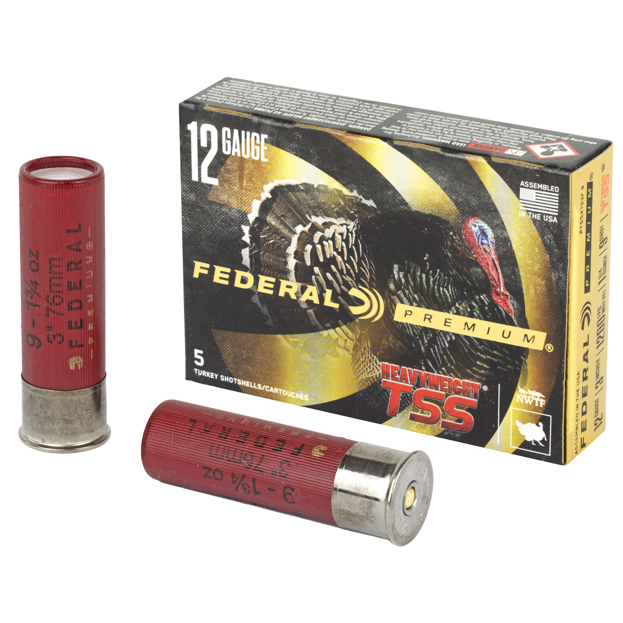 Federal Heavyweight TSS 12 Gauge Tungsten Super Shot 1 3/4 oz 5 Rounds