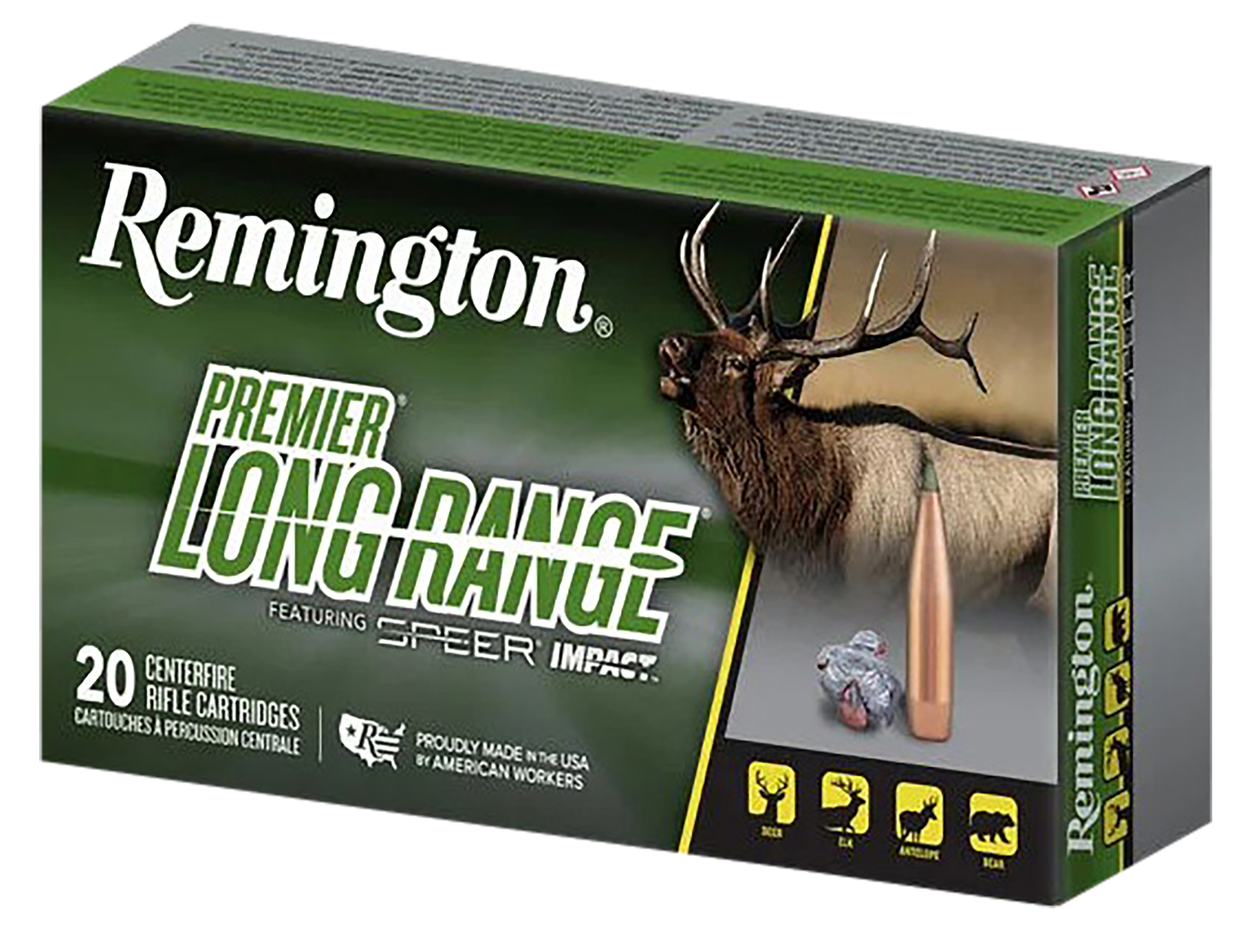 Remington Premier Long Range 6.5 PRC Speer Impact 140 Grain 20 Rounds