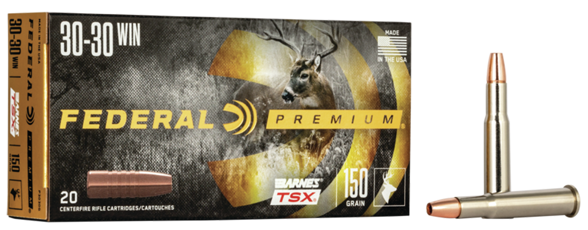 Federal Premium Barnes TSX 30-30 Winchester Hollow Point 150 Grain 20 Rounds