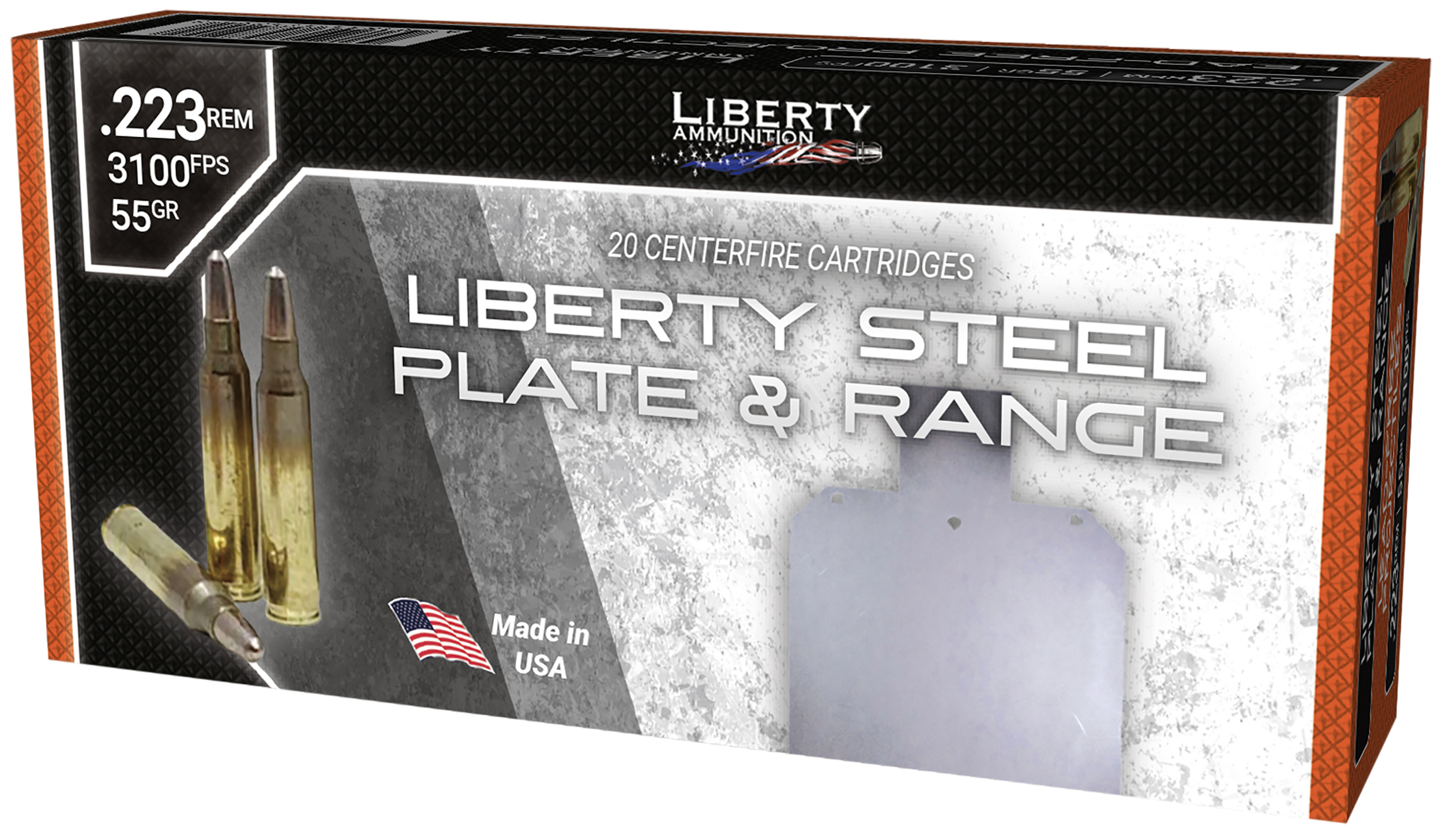 Liberty Ammunition LAR223070 223Rem 55gr 20 Rounds