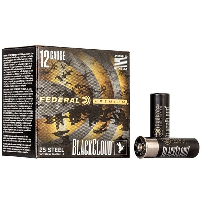 Federal Black Cloud FS Steel Load 12 Gauge BB Shot 1 1/4 Ounce 25 Rounds