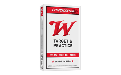 Winchester USA Rifle Ammo 223 Rem. 55 gr. FMJ 20 rd.