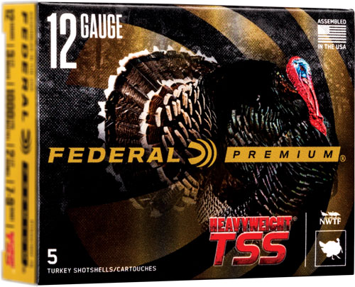 Federal Premium Heavyweight TSS Load 12 Gauge Tungsten Super Shot 2 Ounce 5 Rounds