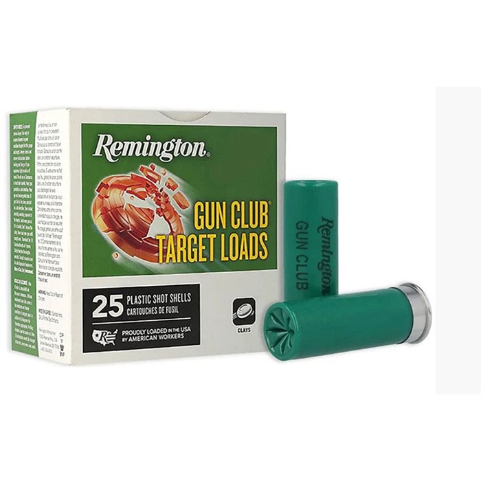 Remington Gun Club 12 Gauge 1 1/8oz 8 Shot 25 Rounds