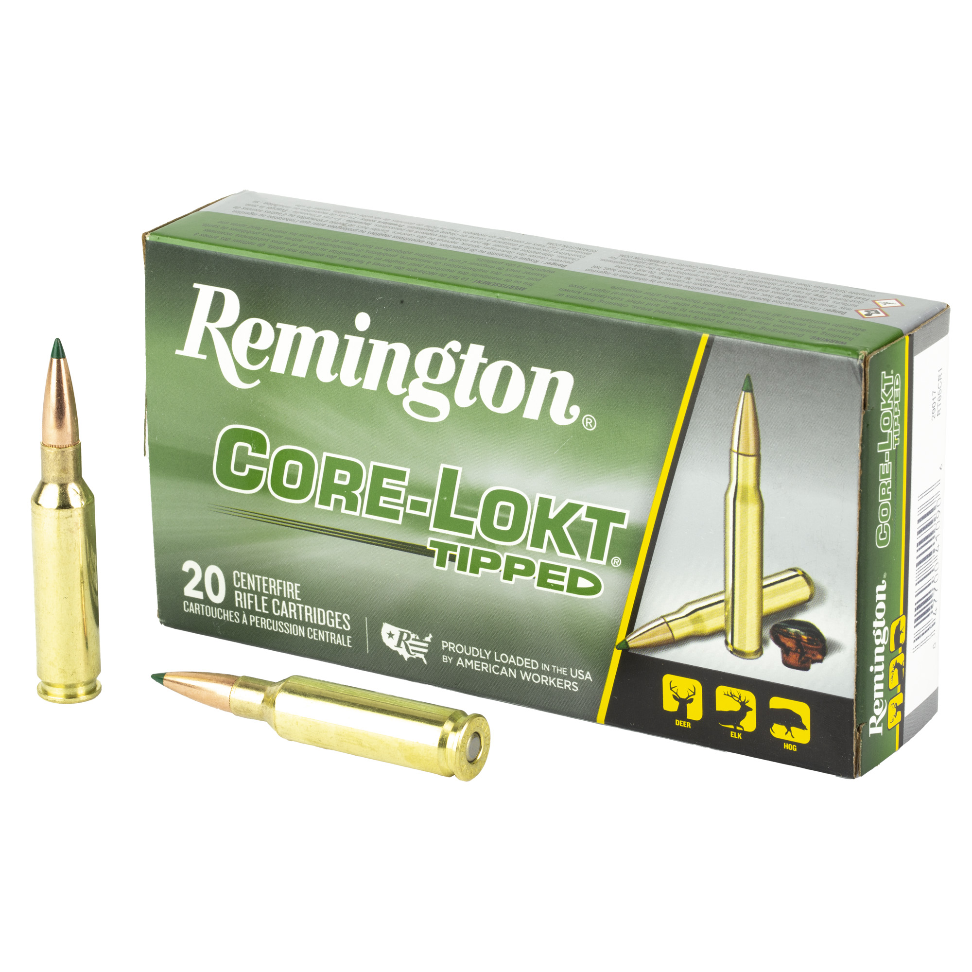 Remington Core Lokt Tipped 6.5 Creedmoor 129 Grain Core Lokt Tipped 20 Rounds
