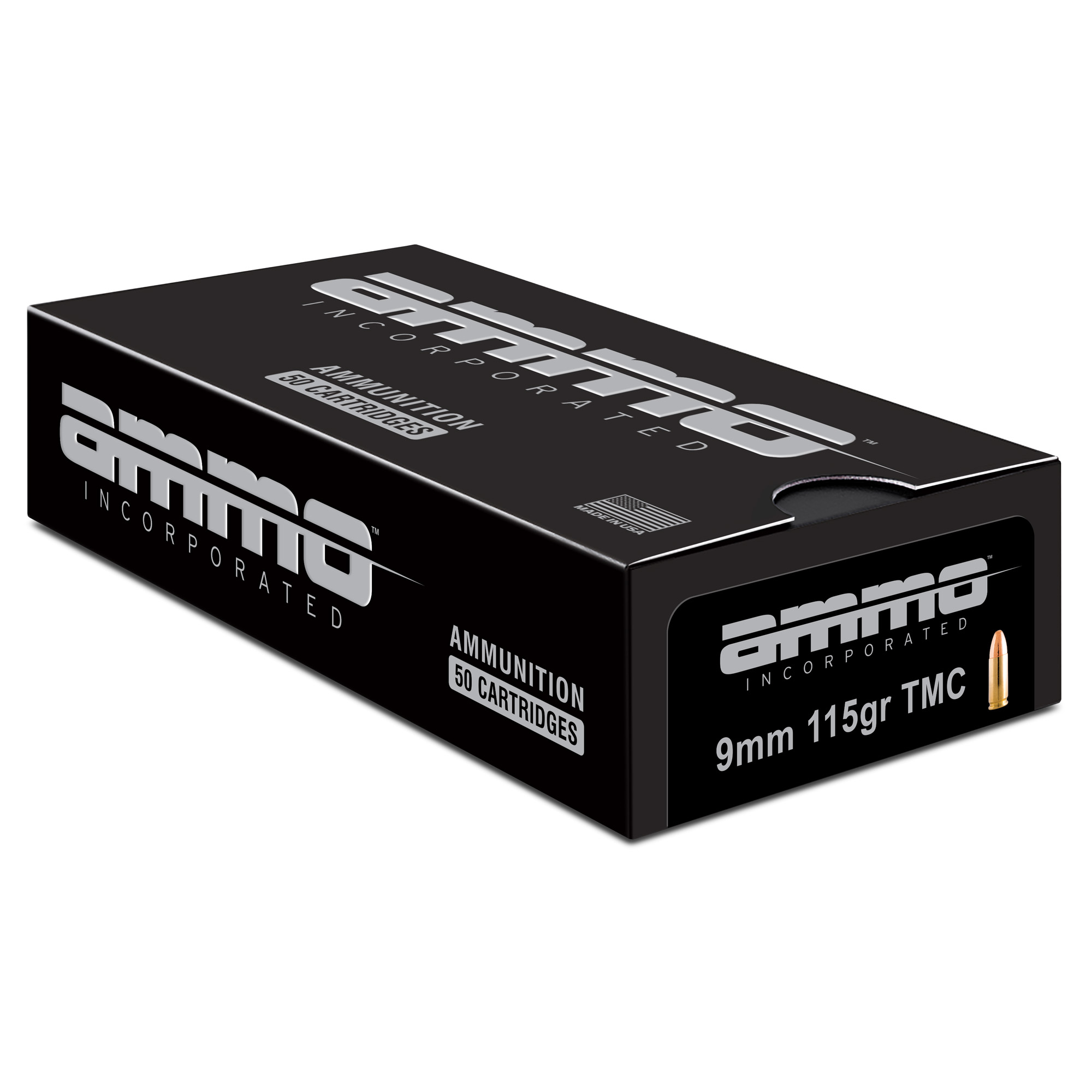 Ammo Inc 9115TMCA50 Signature  9mm Luger 115gr Total Metal Case 50 Rounds