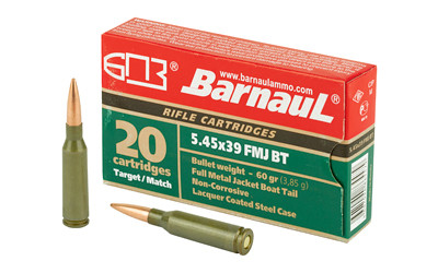 Barnaul 545x39 60gr Fmj Bt 20 Rounds