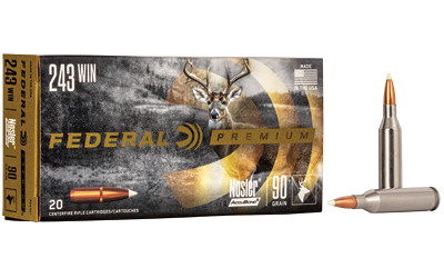 Federal Premium Vital-Shok .243 Winchester Ballistic Tip 90 Grain 20 Rounds