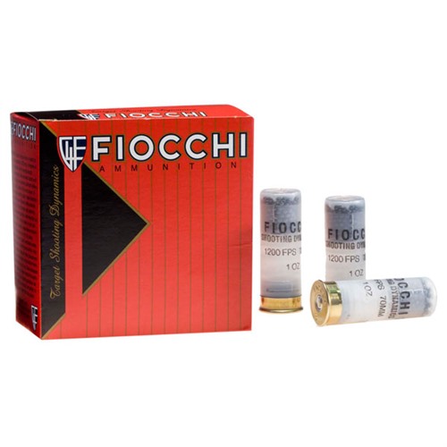 Fiocchi Shooting Dynamics Shotgun Loads 12 Gauge 1 oz #9 Shot 25 Rounds