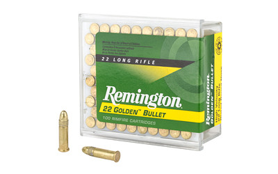 Remington Rem Hv 22 Long Rifle Round Nose 40 Grain 100 Rounds