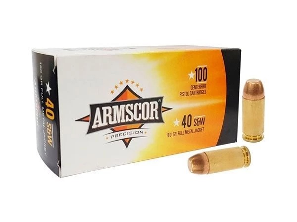 Armscor .40 S&W Full Metal Jacket 180 Grain