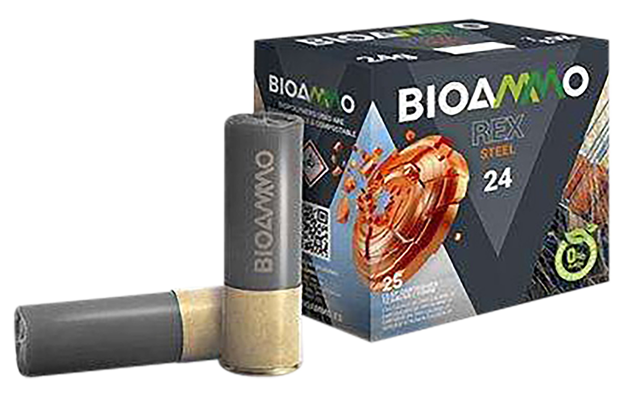 Winchester BIOAMMO LS 12 Gauge Steel Shot 1 Ounce 7 Shot 25 Rounds