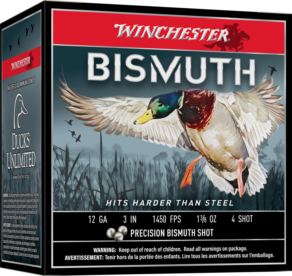 Winchester SWB1234 12 Gauge Bismuth Shot 1 3/8 Ounce 25 Rounds