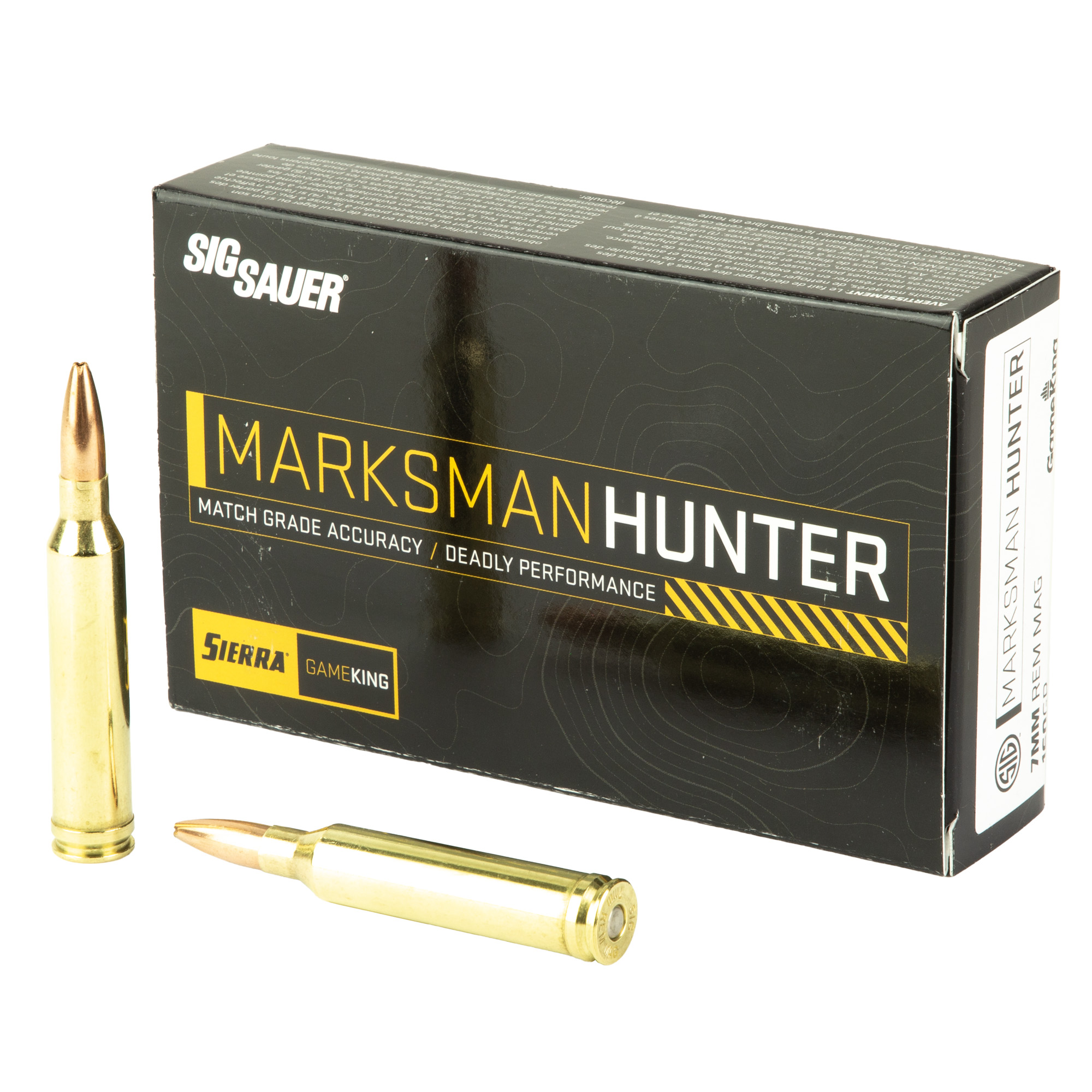 Sig Sauer Marksman Hunter 7mm Remington Magnum Boat Tail Hollow Point 160 Grain 20 Rounds