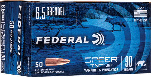 Federal American Eagle 6.5 Grendel Jacketed Hollow Point 90 Grain 50 Rounds