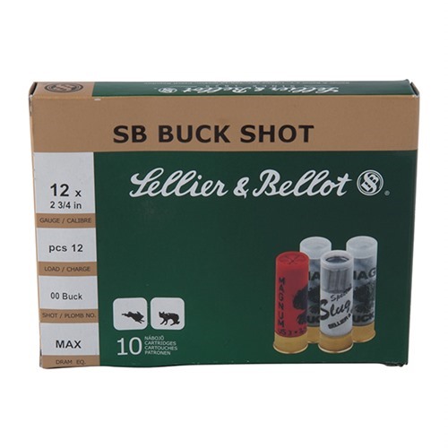 Sellier & Bellot 410 Bore #00 Buckshot 5 Pellets 25 Rounds