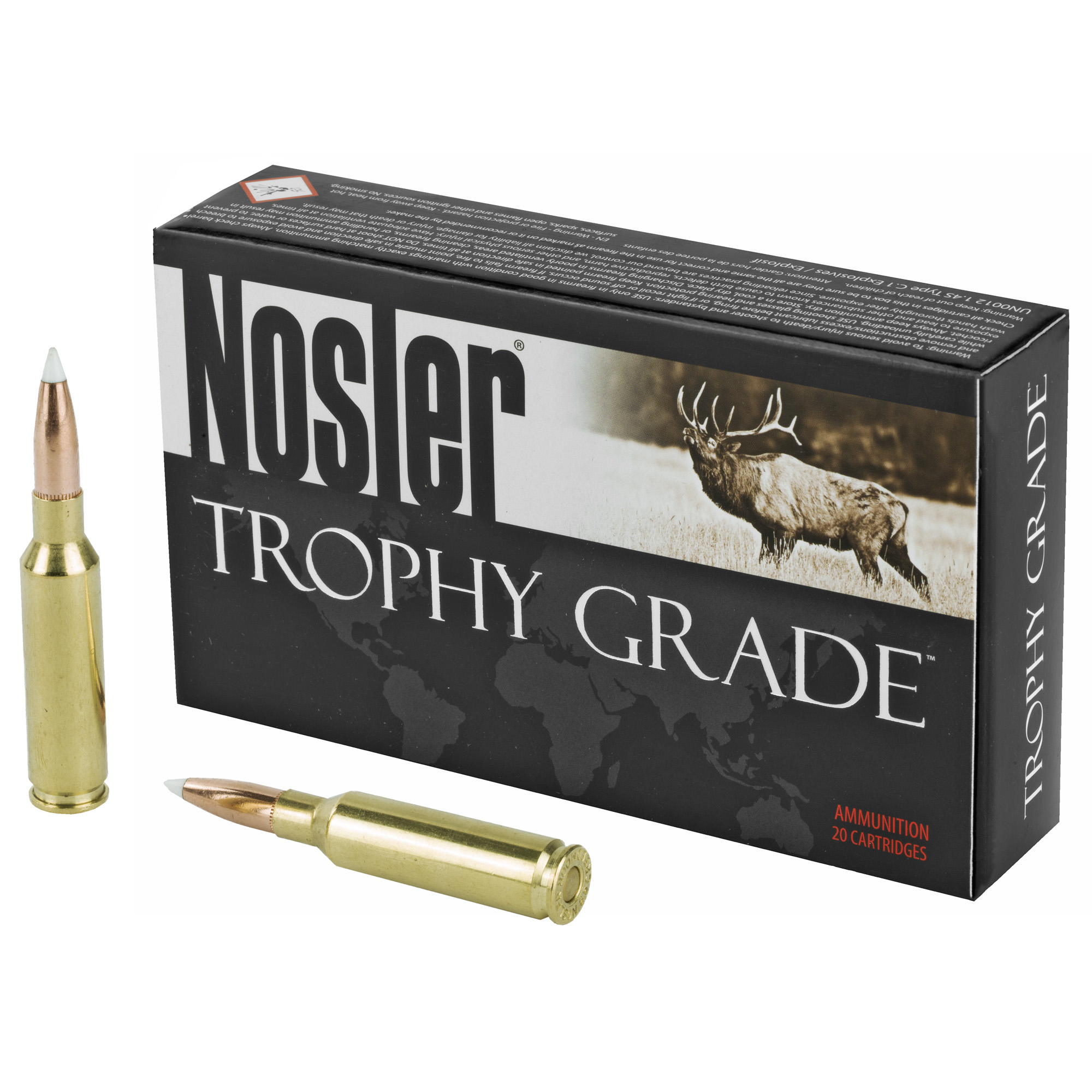 Nosler Trophy Grade 6.5 Creedmoor Accubond 140 Grain 20 Rounds