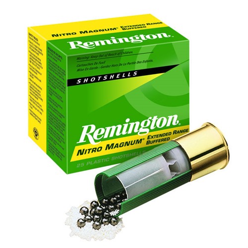 Remington Nitro Magnum 20 Gauge Shotshells 1-1/8 Ounce #4 25 Rounds