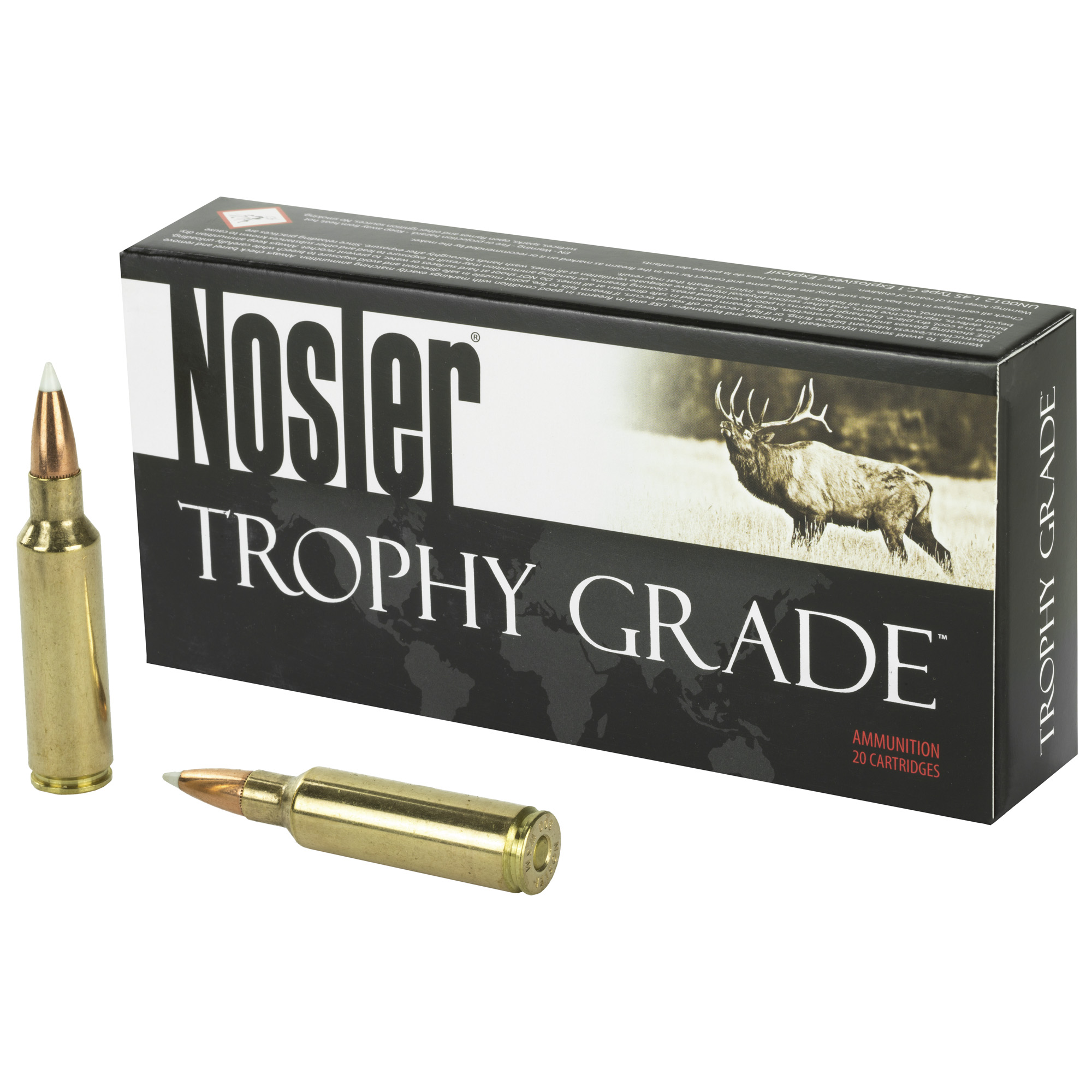 Nosler Trophy Grade 300 Winchester Short Magnum AccuBond Sp 180 Grain 20 Rounds
