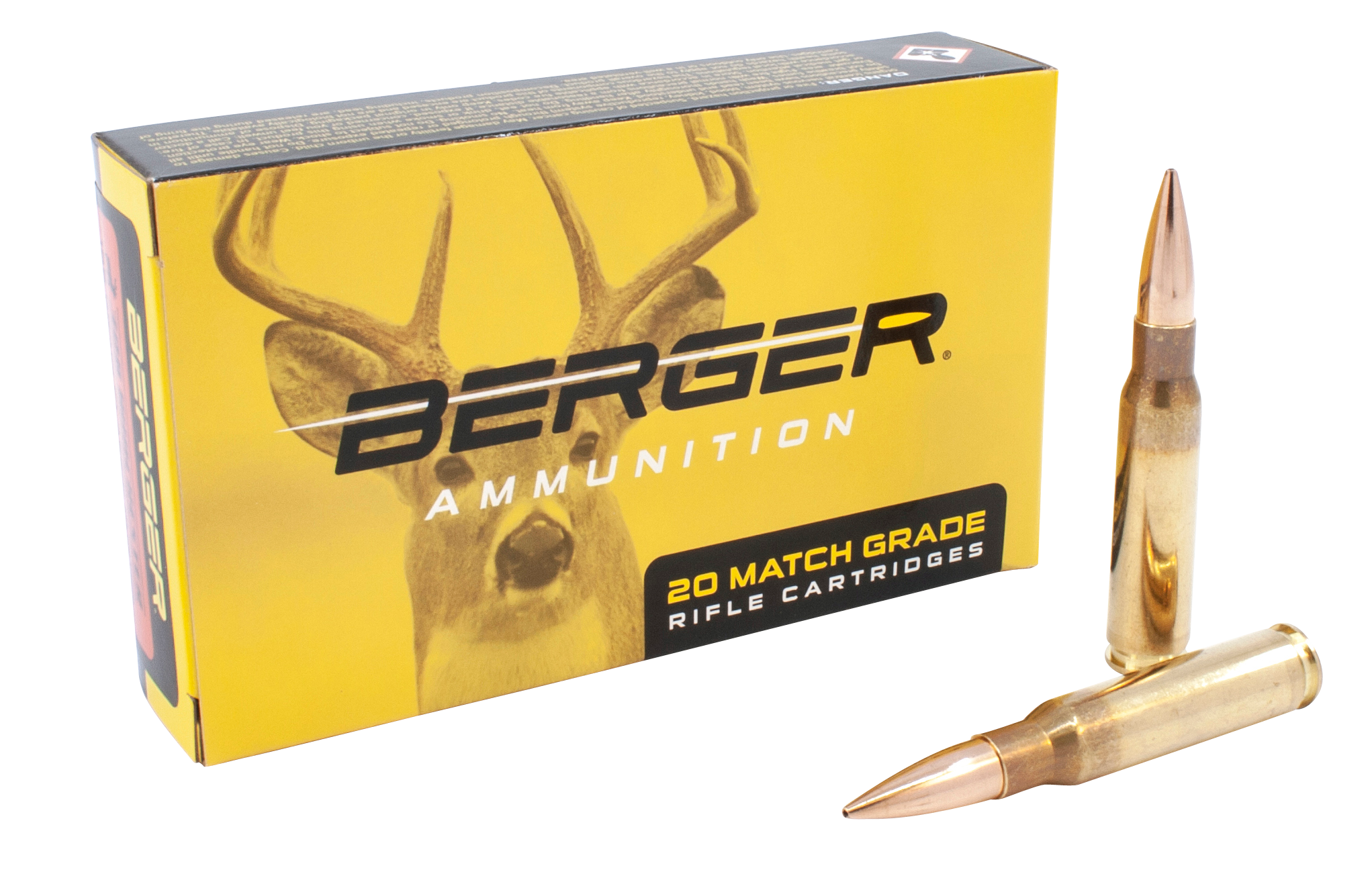 Bergara Berger Bullets 308 Winchester Hybrid Boat Tail 168 Grain 20 Rounds